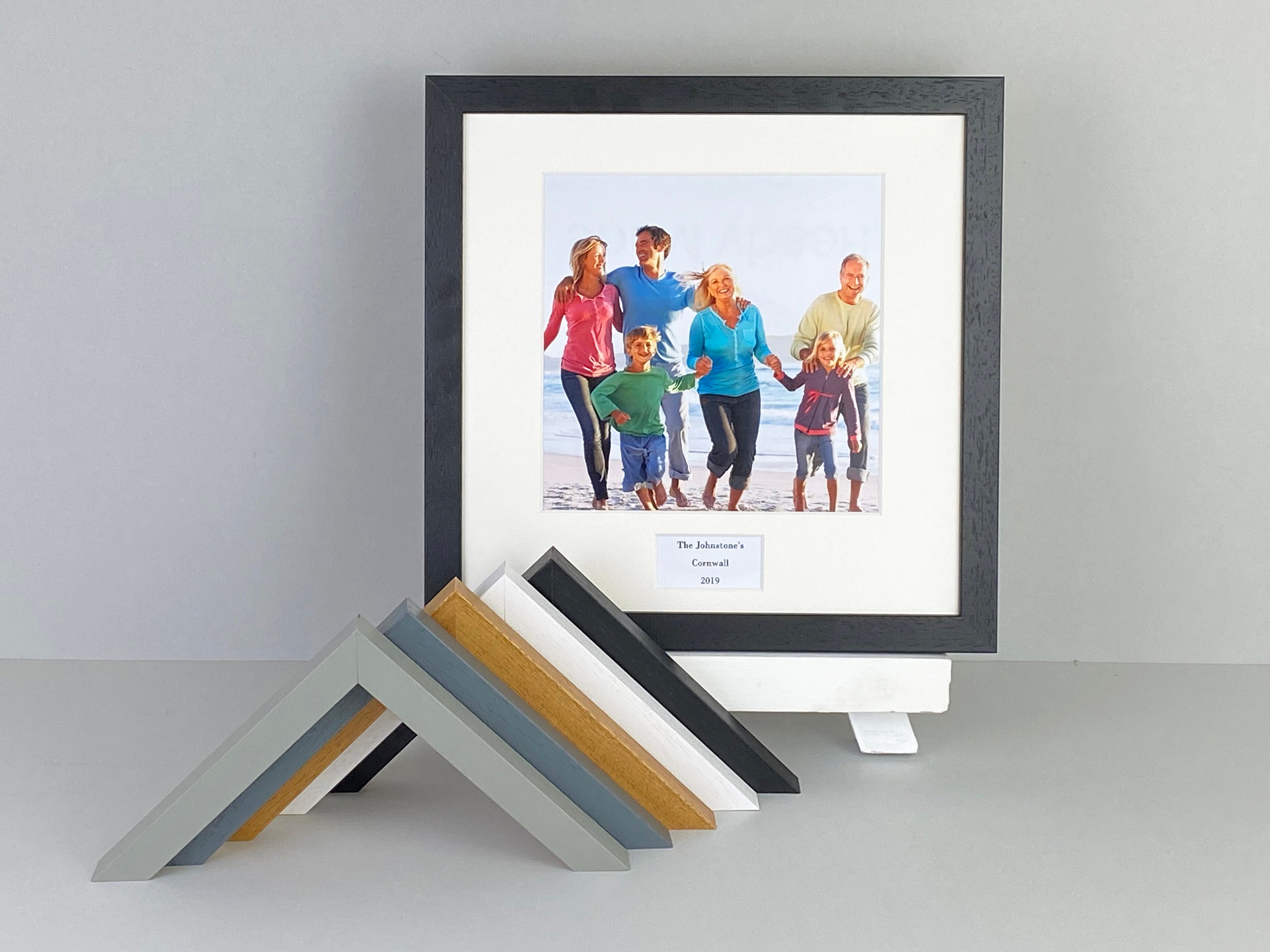 Personalised Caption Frames. 30x30cm Frame with 8x8 Etsy