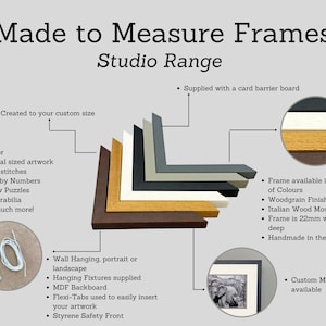 Made to Measure Wooden Frames - Studio (important-please Read ...