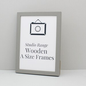 A2, A3, A4, A5, A6 Size - Wooden Picture Frames, Photo Frame, Poster Frame - Studio Range. Various Colour Options. Made in the UK image 5