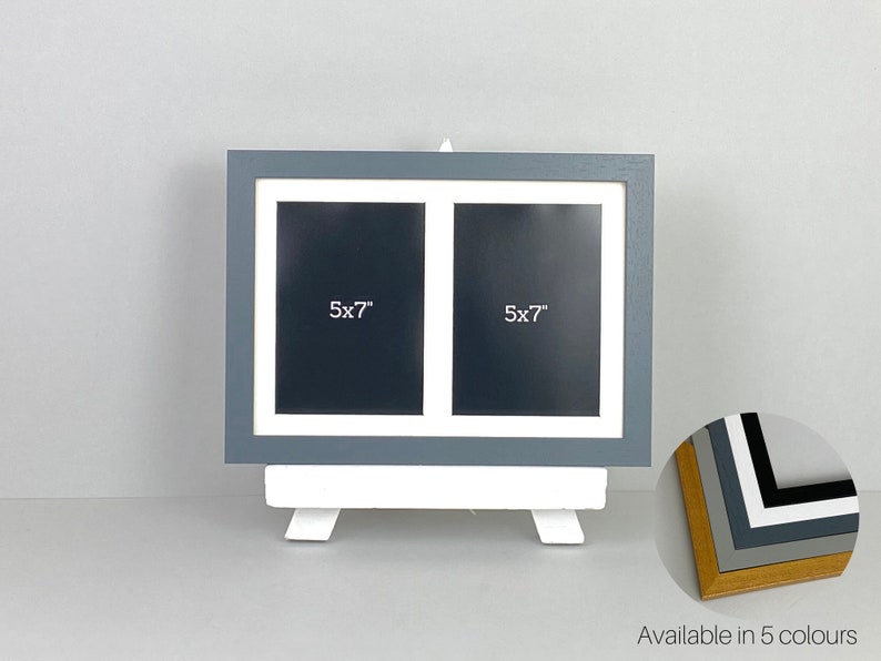 Multi Aperture Photo Frame. Holds Two 5x7 Photos. A4. Etsy UK