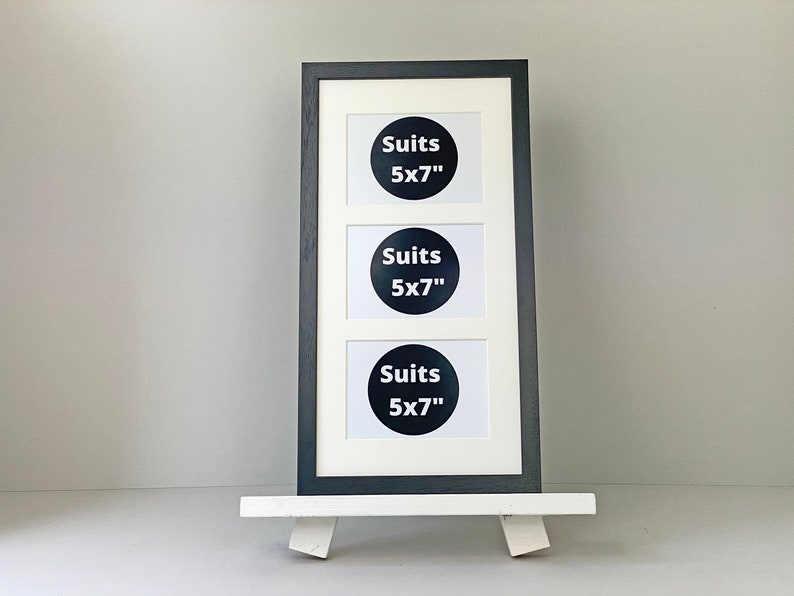 Multi Aperture Photo Frame. Holds Three 5x7 Photos. Etsy UK