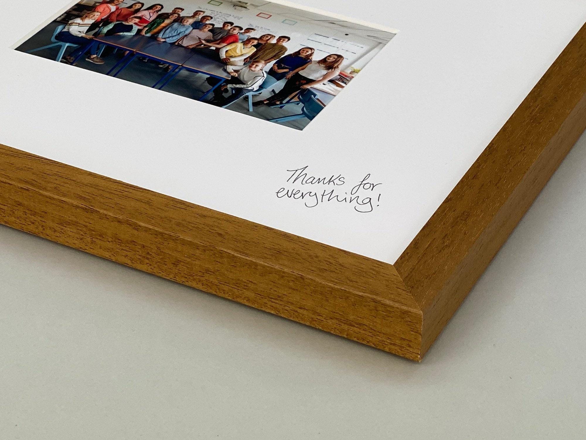 Signing Frames. Your Photo With Plenty of Space for Signatures. the ...