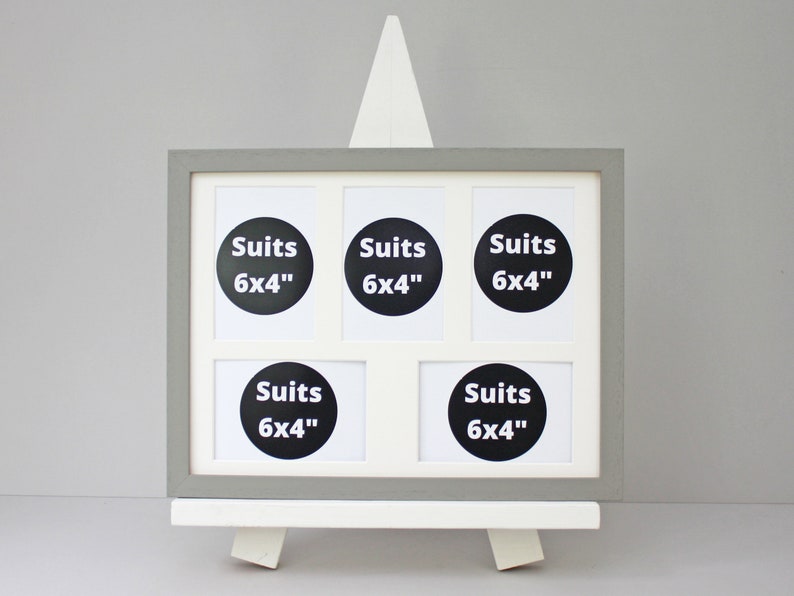 Multi Aperture Photo Frame. Holds Five 6x4 Photos. Etsy