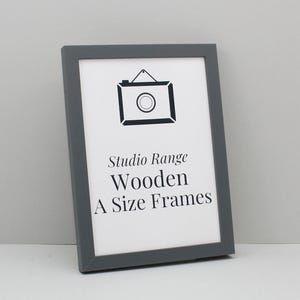 A2, A3, A4, A5, A6 Size - Wooden Picture Frames, Photo Frame, Poster Frame - Studio Range. Various Colour Options. Made in the UK image 7