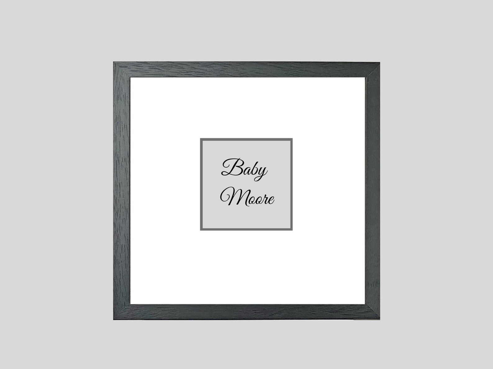 Christening Guest Signing Frames. 50x50cm. With 8x8 Etsy UK