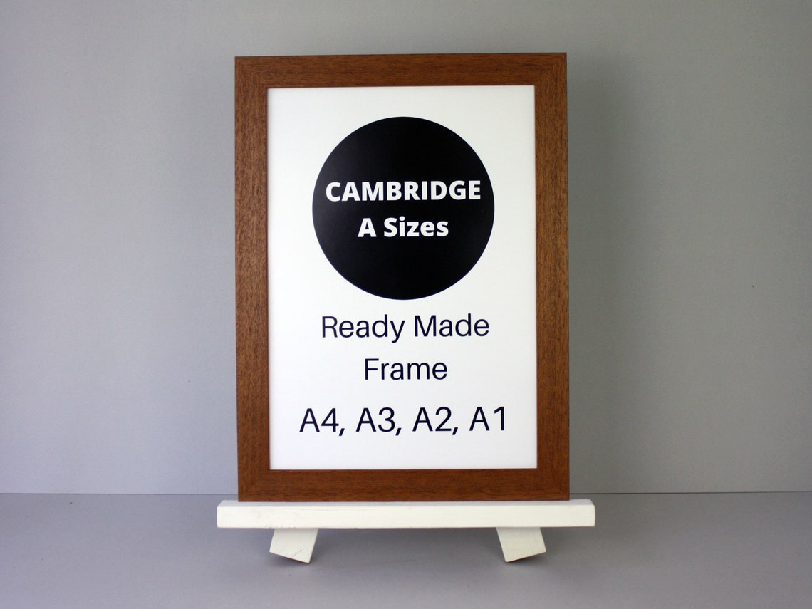 A1 A2 A3 A4 Size Cambridge Wooden Picture Frames Photo Etsy