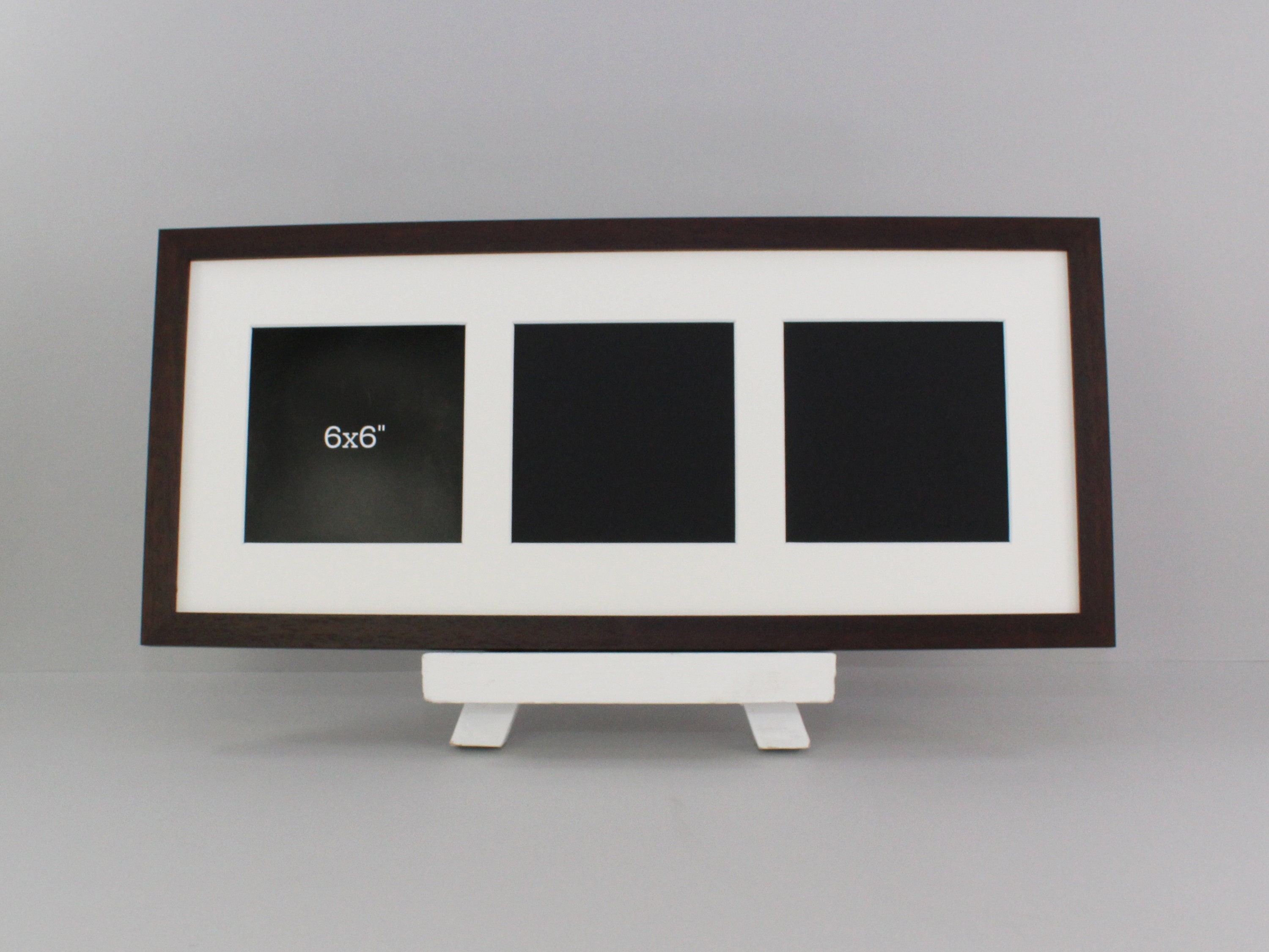 Multi Aperture Photo Frame. Holds Three 6x6 Photos. Etsy UK