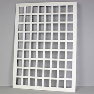 Instax Mini Mount / Matting. To Suit Seventy-Two 46x62mm sized Photos. Outer Mount size 50x70cm. Portrait or Landscape.