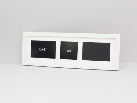 Multi Aperture Photo Frame. Holds Four 6x4 Photos. 30x40cm. Wooden Collage  Photo Frame. Handmade by Arthome 