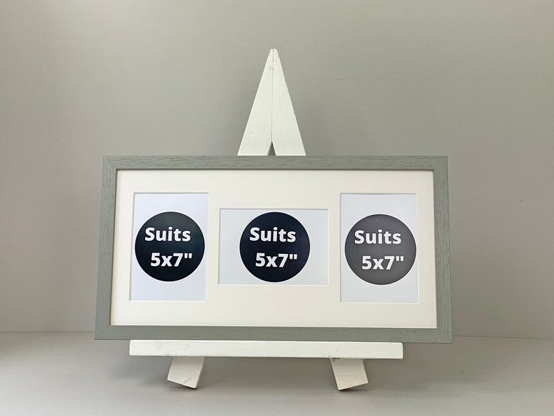 Multi Aperture Photo Frame. Holds Three 5x7 Photos. Etsy UK