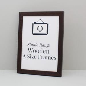 A2, A3, A4, A5, A6 Size - Wooden Picture Frames, Photo Frame, Poster Frame - Studio Range. Various Colour Options. Made in the UK image 6