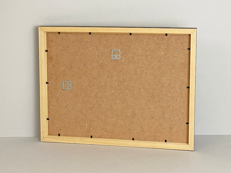 Personalized Baby Scan Photo Frame - Multi Aperture Holds 3 Photos, 16x8 Inch Wall Mount