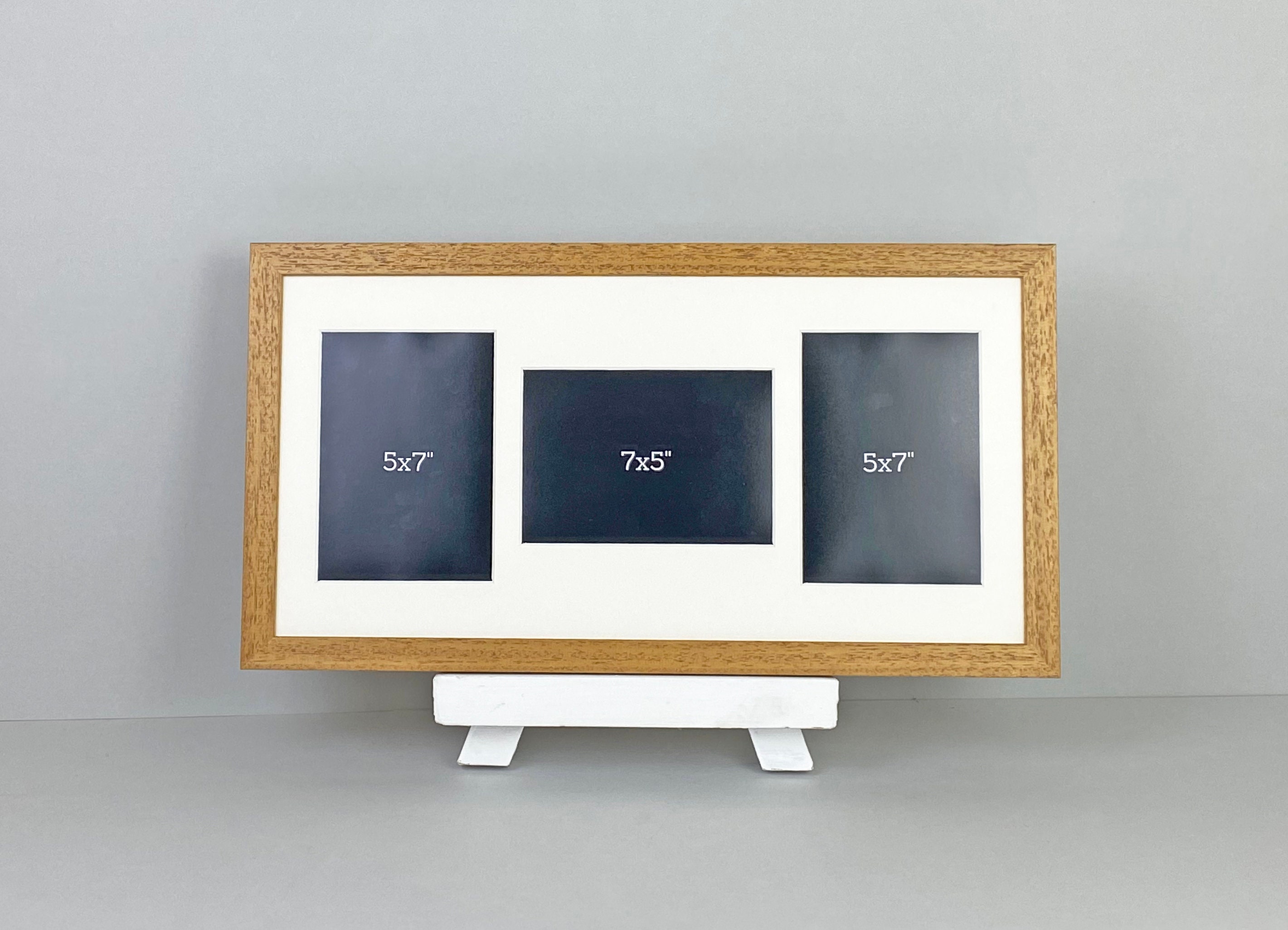 Multi Aperture Photo Frame. Holds Three 5x7 Photos. Etsy UK