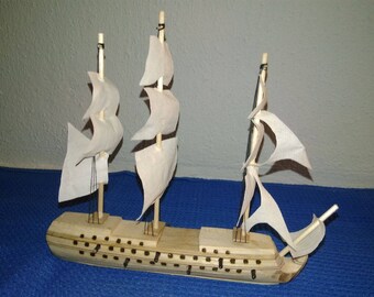 Barco de 80 cañones - Barco de segunda categoría - ¡Barcos a la vista!