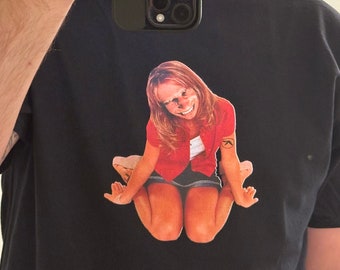 Aphex Twin Britney Spears T-shirt mashup