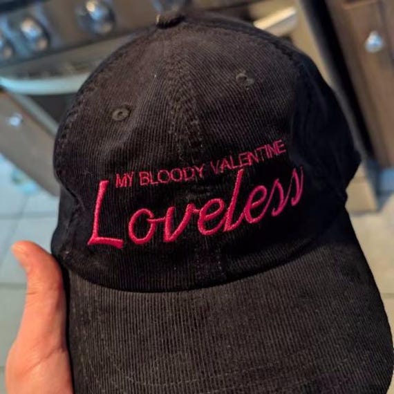 My Bloody Valentine Loveless Album Corduroy Snapback Hat Baseball