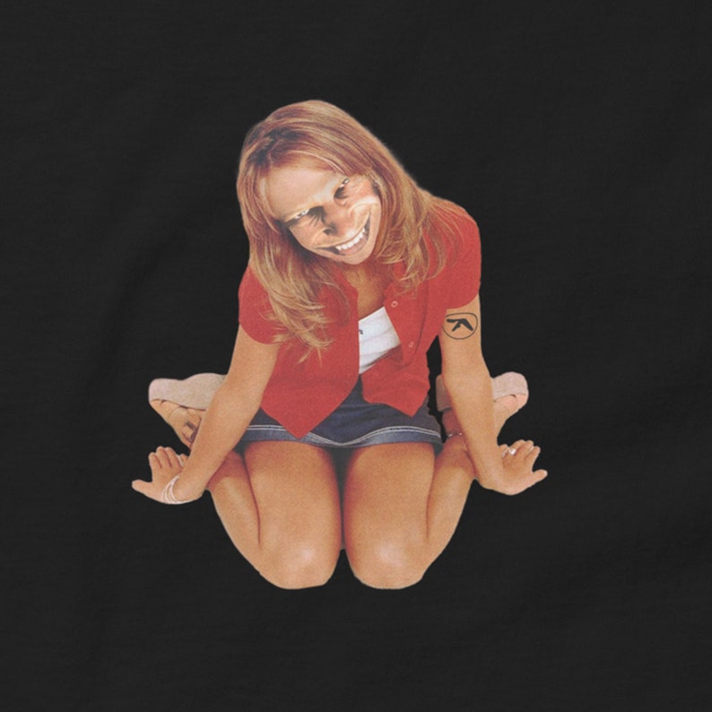 Aphex Twin Britney Spears mashup tee image 2