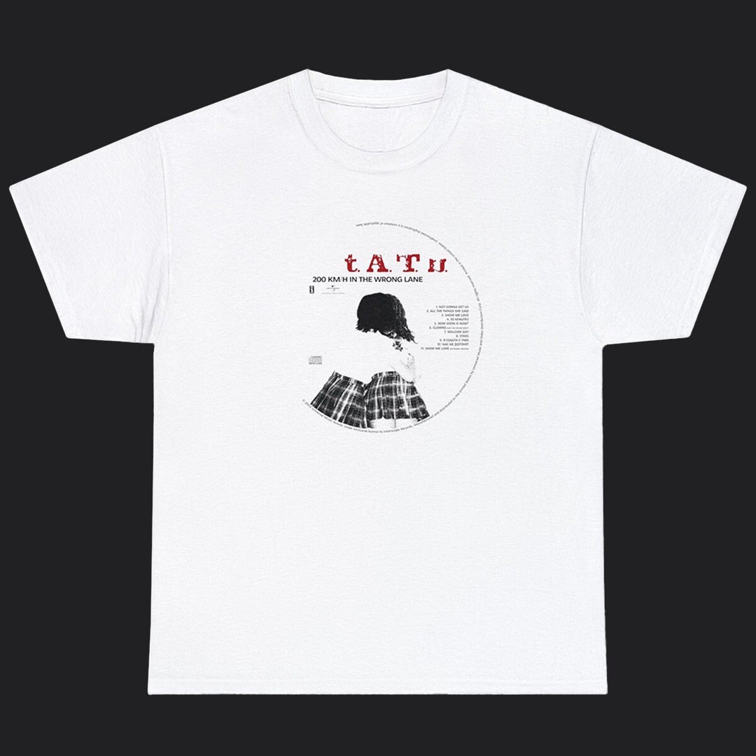 T.a.t.u. 200km/h CD Art Shirt - Etsy