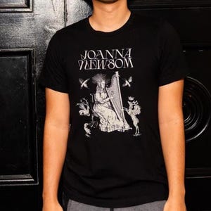 Joanna Newsom fan t-shirt (black)