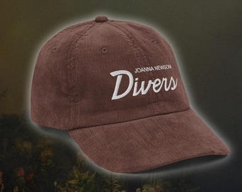 Joanna Newsom Czapka bejsbolówka typu snapback z kordu w stylu vintage Divers
