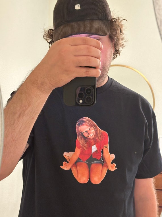 Aphex Twin Britney Spears mashup tee