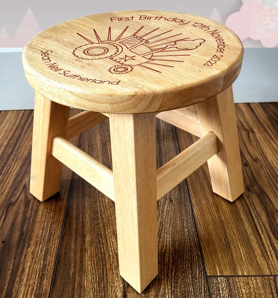 Etsy cheap wooden stool