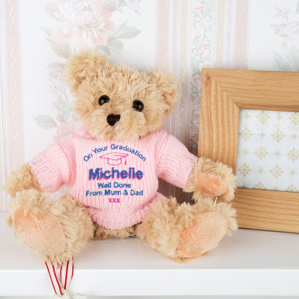 Personalised best sale graduation teddy
