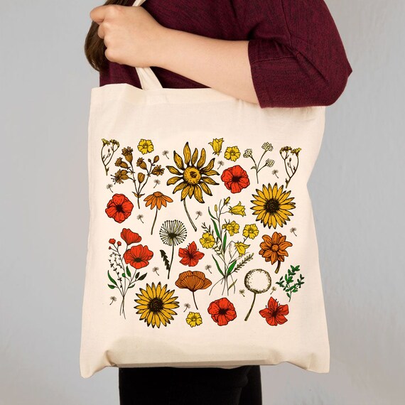 floral tote bags uk
