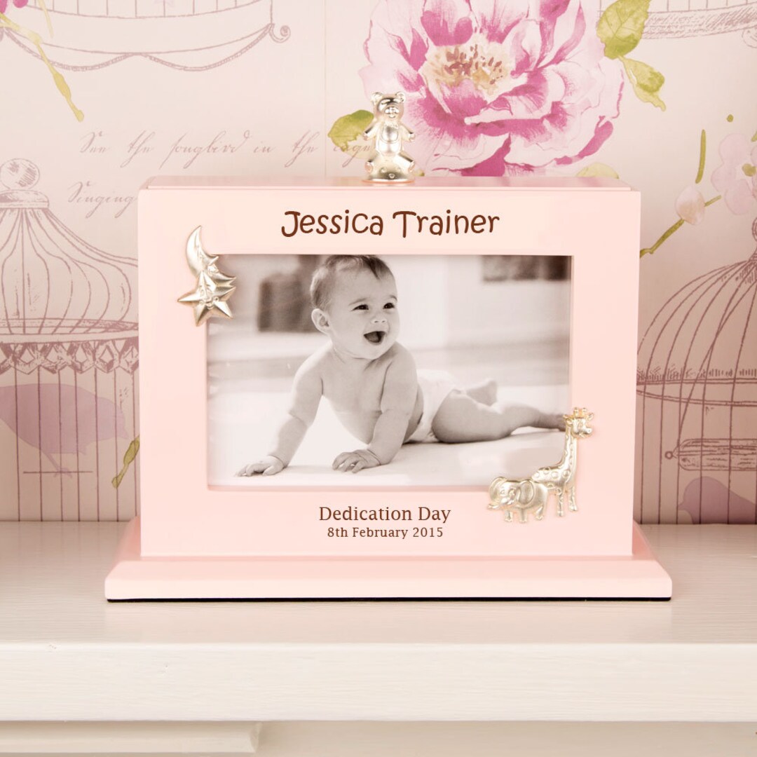 Personalised Christening Gift for a Girl Laser Engraved Etsy UK