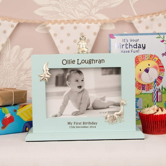 Personalised Boys First Birthday Flip Photo Album First Etsy