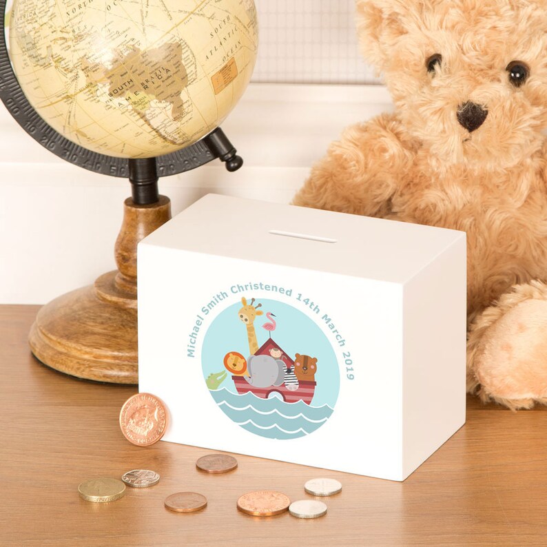 baby boy money box