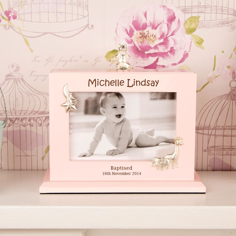 Personalised Christening Gift for a Girl Laser Engraved Etsy UK