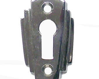 Art Deco Chrome Escutcheon