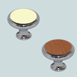 Pack Of 20 Polished Chrome Cupboard Cabinet Door Knobs