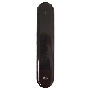 Placa de cerámica negra para puerta (cada una)