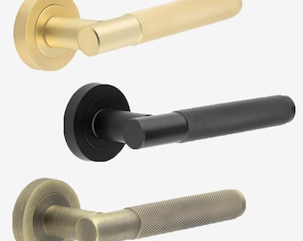 Gekordelter Hebel Griff auf Rosette