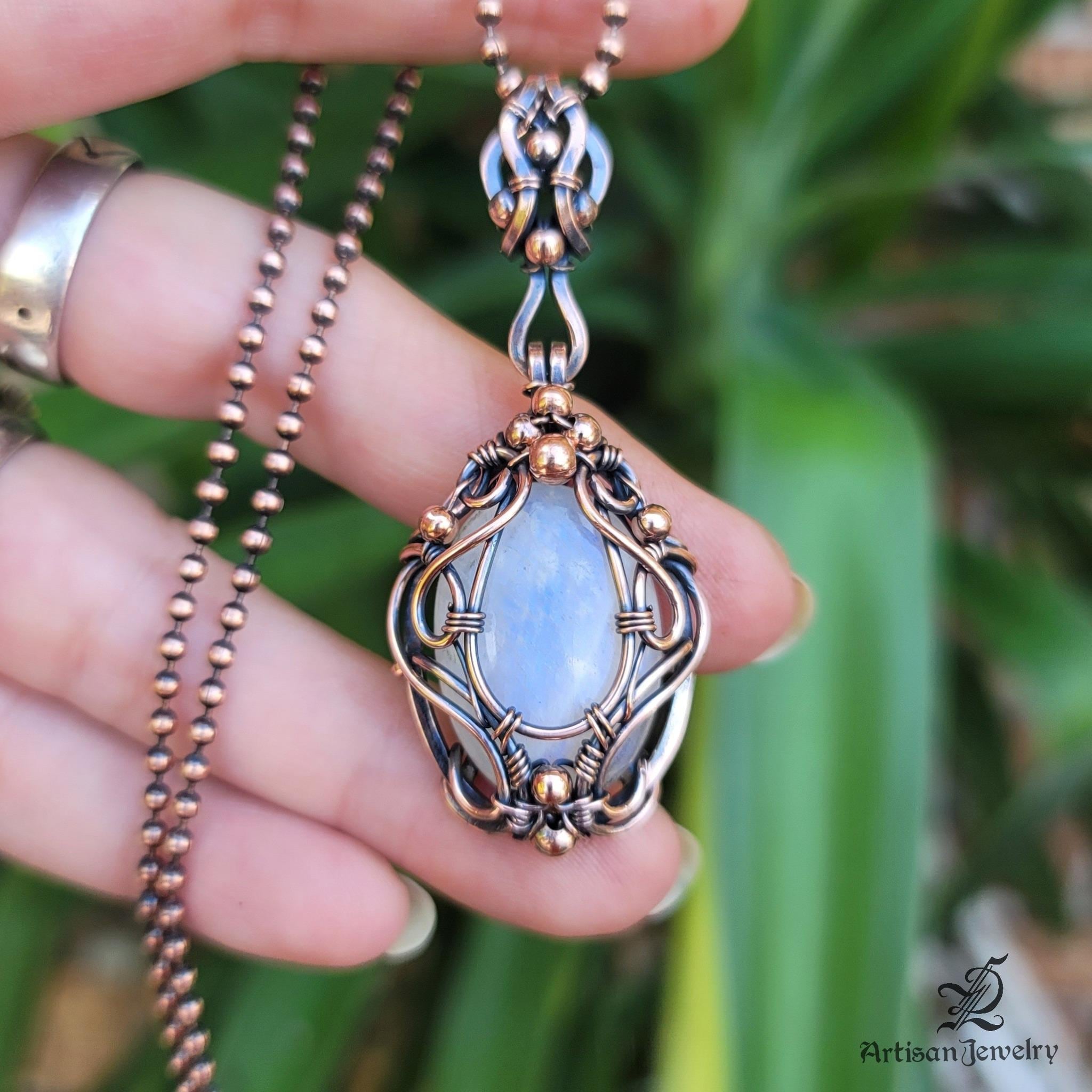 Crystal Necklace Best Gauge Wire For Wrapping Crystals Best Wire