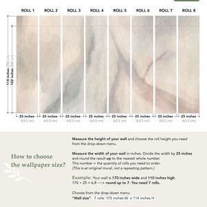 Beige Abstract Silk Texture Wallpaper Roll, Neutral Minimal Interior Decor, 1-101-2 immagine 6