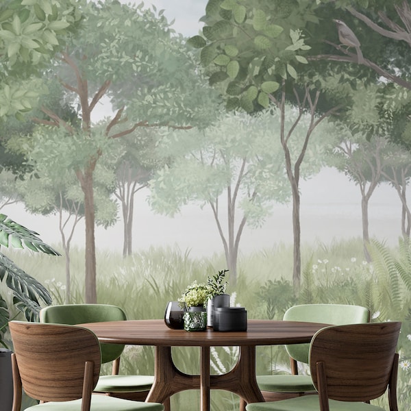 Picture of Nature Wall Mural - Etsy