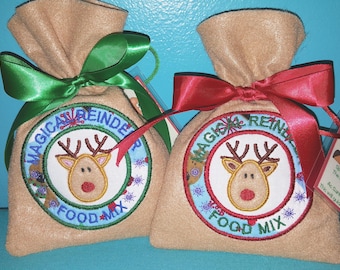 Magical Reindeer Food- Christmas Activity Tradition- Red