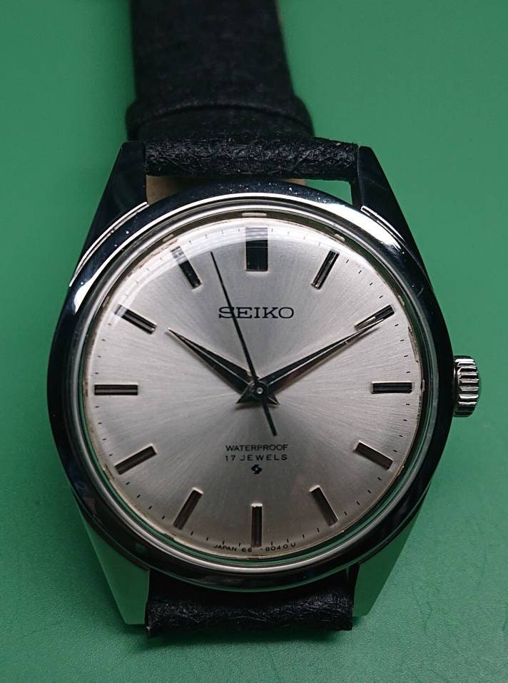 1960s Vintage Seiko 17 Jewel Mechanical Watch Etsy Canada