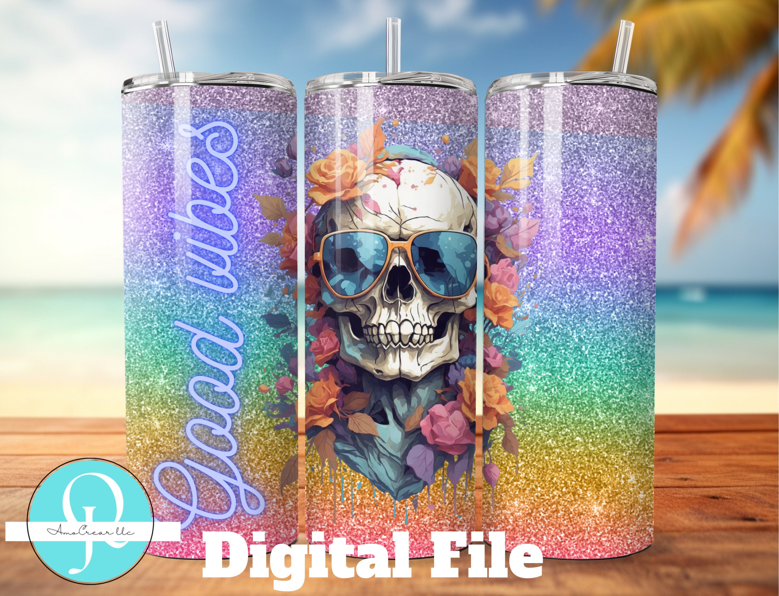 Digital Designs for Thermos. Wrap for 20 Oz Thermos. Download PNG. 