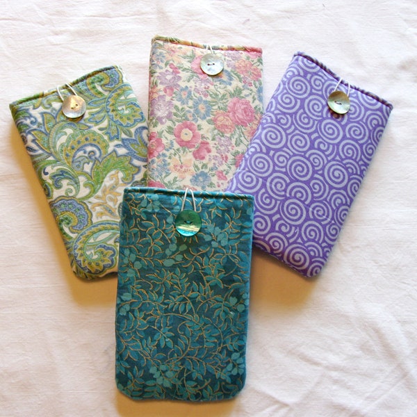 Cell phone sleeve, phone case, phone pouch, cell phone bag