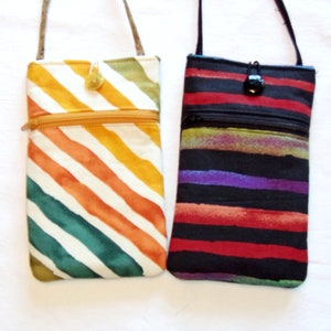 Crossbody cell phone bag, Phone purse, Small shoulder bag, Iphone pouch, Smartphone carrier, Great gift