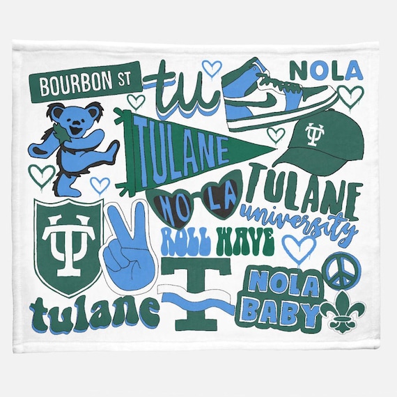 College Blanket For Any School Or University | Custom | Personalized | Dorm Room Decor | Bed Party Blanket | College Acceptance Gift