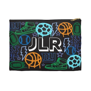 Graffiti Sports Pencil Case | Favorite Sports & Teams | Custom | Personalized | Back To School | Personalized Pencil Case | Boy Gift