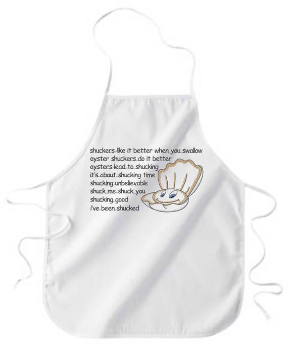 oyster 2 apron