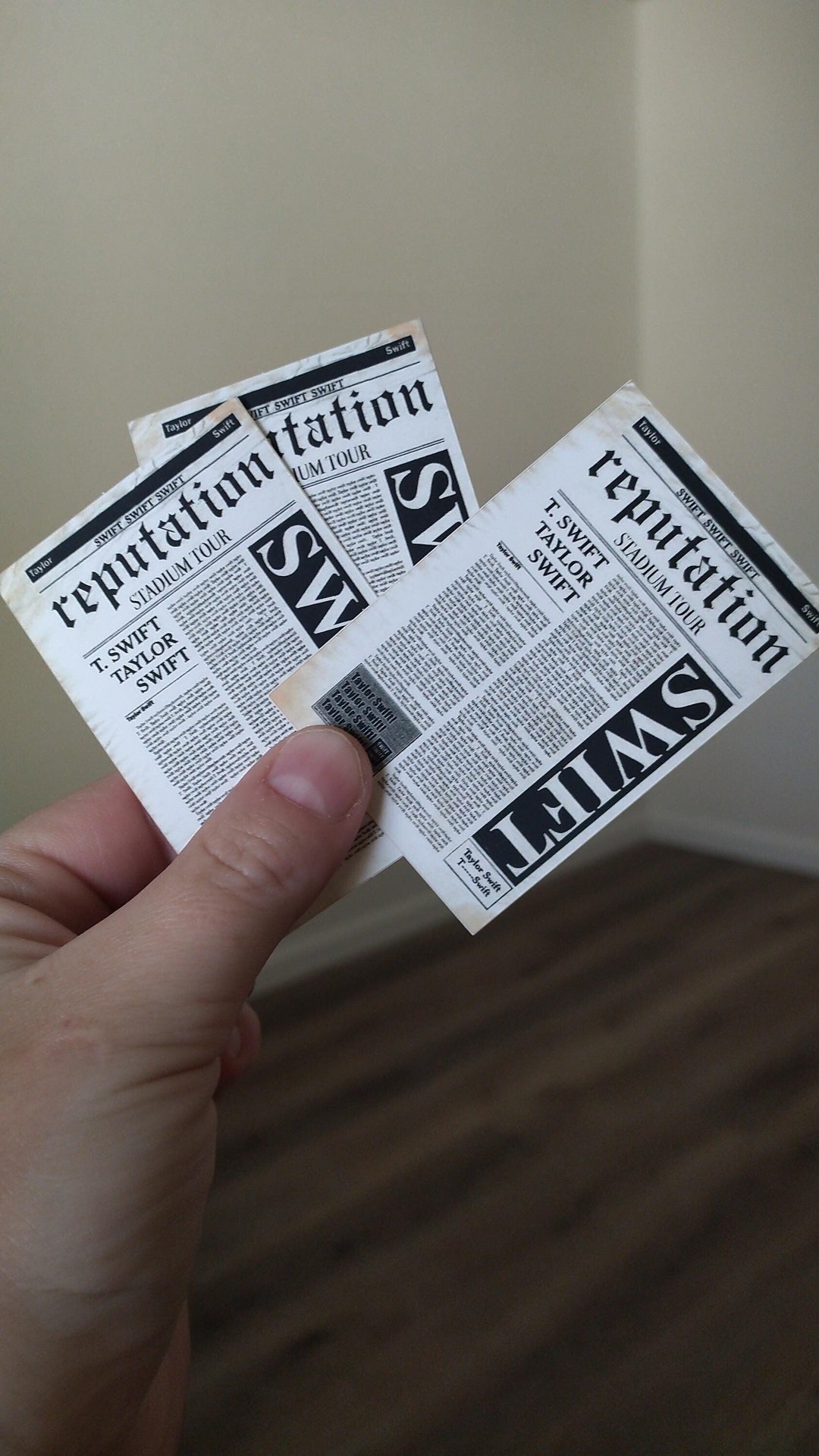 Reputation Confetti Sticker - Etsy