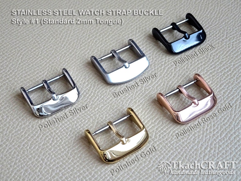 custom watch buckles