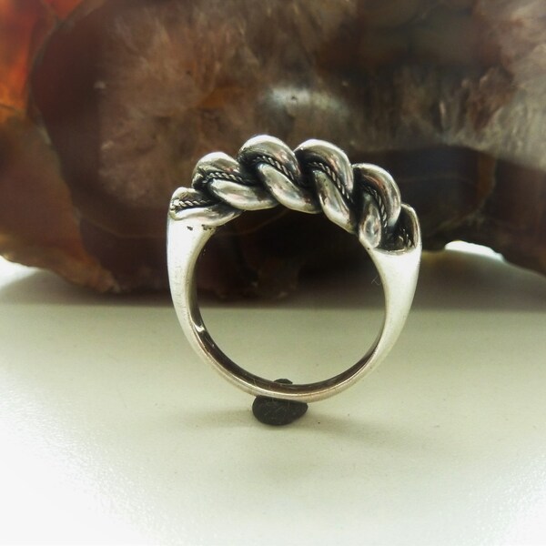 Viking Age Latvian Namejs ring in silver